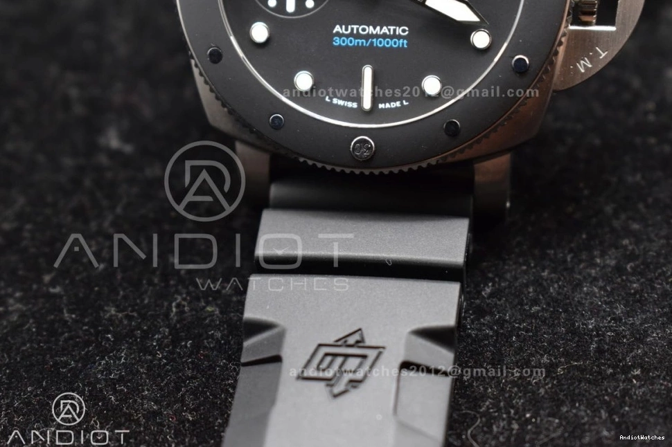 MultiPurpose Black Strap SBF Black 1:1 PAM683 Rubber Edition Dial XXXIV Y on Best 459 0505